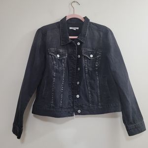 STS blue Nordstrom Melanie crop boyfriend jean jacket L